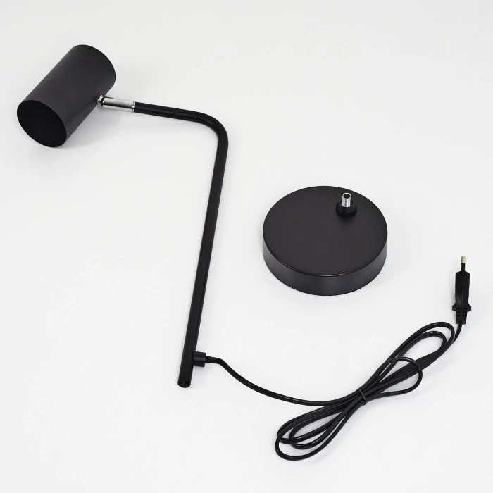 Hofstein Zuoz Tischleuchte Chrom, Schwarz, 1-flammig 7 Hofstein Zuoz Tischleuchte Chrom, Schwarz, 1-flammig – Bild 5