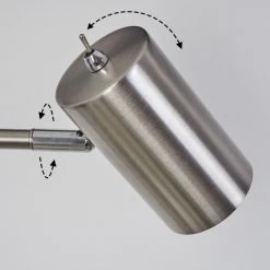 Hofstein Zuoz Tischleuchte Nickel-Matt, Chrom, 1-flammig -Günstiges Tischlampen Geschäft zuoz tischleuchte h3536117 2